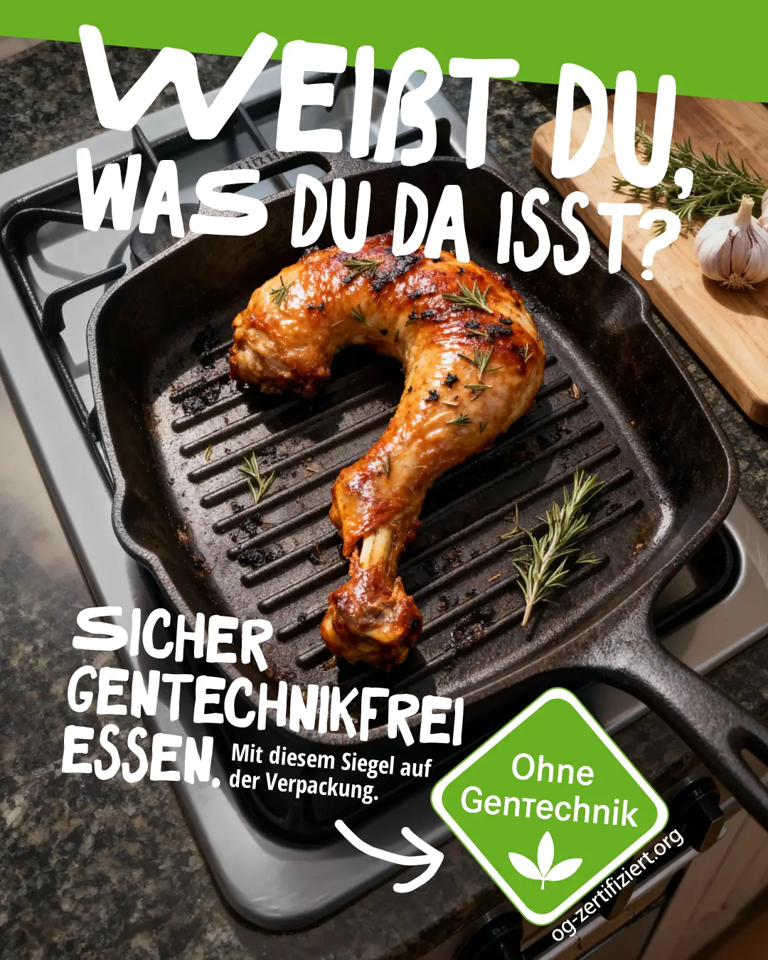 Motiv Hähnchen